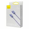 Kabel USB-C - Lightning BASEUS Crystal Shine 1.2 m Fioletowy Długość [m] 1.2