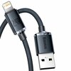 Kabel USB - Lightning BASEUS Crystal Shine 1.2 m Czarny Długość [m] 1.2