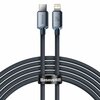 Kabel USB-C - Lightning BASEUS Crystal Shine 2 m Czarny