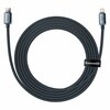 Kabel USB-C - Lightning BASEUS Crystal Shine 2 m Czarny Gwarancja 6 miesięcy