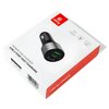 Ładowarka samochodowa CRONG Power Car Charger USB-C PD 45W/USB QC 3.0 18W Czarny Kabel na wyposażeniu Nie