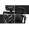 Fotel HUZARO Combat 5.0 Czarny Rekomendowany wzrost [cm] 120 - 185