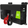 Przetwornica GREENCELL Pro 12V na 230V 500W/1000W Czysta sinusoida