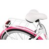 Rower młodzieżowy INDIANA Moena 24 cale dla dziewczynki Biało-różowy Przerzutka tylna marka Shimano