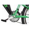 Rower młodzieżowy INDIANA X-Rock 1.6 26 cali dla chłopca Czarno-zielony Kolekcja 2021