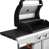 Grill gazowy KOLER Relish v1 Compact Srebrny 9.6 kW 47 x 40 cm Powierzchnia rusztu [cm] 47 x 40