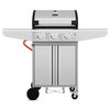 Grill gazowy KOLER Relish v1 Compact Srebrny 9.6 kW 47 x 40 cm Liczba palników 3