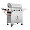 Grill gazowy KOLER Relish v2 Srebrny 16 kW 66 x 40 cm