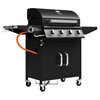 Grill gazowy KOLER Relish v2 Czarny 16 kW 66 x 40 cm
