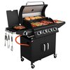 Grill gazowy KOLER Relish v2 Czarny 16 kW 66 x 40 cm Liczba rusztów 2