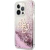 Etui GUESS 4G Big Logo Liquid Glitter do Apple iPhone 13 Pro Max Różowy Model telefonu iPhone 13 Pro Max