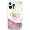 Etui GUESS 4G Big Logo Liquid Glitter do Apple iPhone 13 Pro Max Różowy Seria telefonu iPhone