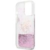 Etui GUESS 4G Big Logo Liquid Glitter do Apple iPhone 13 Pro Max Różowy Gwarancja 24 miesiące