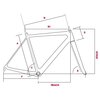 Rower szosowy BOTTECCHIA 8Avio Revolution M17 28 cali męski Szaro-zielony Opona marka Vittoria