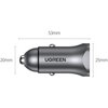 Ładowarka samochodowa UGREEN CD130 24W Szary Kabel na wyposażeniu Nie