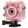 Kamera KIDS EXTRALINK H18 Różowa, filmy 1080p 30fps, bateria 900mAh, szczelność IP68