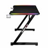 Biurko gamingowe HUZARO Hero 2.5 RGB Czarny Głębokość [cm] 60