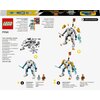 LEGO 71761 NINJAGO Energetyczny mech Zane’a EVO Seria Lego Ninjago