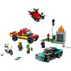 LEGO 60319 City Akcja strażacka i policyjny pościg Motyw Akcja strażacka i policyjny pościg