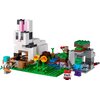 LEGO 21181 Minecraft Królicza farma Motyw Królicza farma
