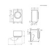 Pralka AEG MEL6SN126X  ProSense 6000 6kg 1200obr SoftPlus Funkcje dodatkowe Certyfikat Woolmark