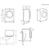 Pralka ELECTROLUX EW6SNME326X SensiCare 600 6 kg 1200 obr SoftPlus Eco TimeManager Funkcje parowe Tak