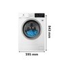 Pralka ELECTROLUX MEWN6S327UX SensiCare 600 7kg 1200 obr Bezpieczeństwo użytkowania Blokada drzwi