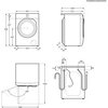 Pralka ELECTROLUX EW8FN248BP UltraCare 800 8 kg 1400 obr A SteamCare Woolmark Green Zdejmowany blat Nie