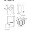 Pralka ELECTROLUX EW7F248ASP SteamCare 700 8 kg 1400 obr A SensiCare Woolmark Blue Kierunek otwierania drzwi W lewo
