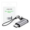 Adapter USB Typ-C - Micro USB UGREEN Szary Typ USB - Micro USB