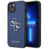 Etui GUESS Saffiano 4G Metal Logo do Apple iPhone 13 Mini Niebieski