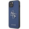Etui GUESS Saffiano 4G Metal Logo do Apple iPhone 13 Mini Niebieski Seria telefonu iPhone