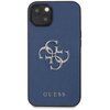 Etui GUESS Saffiano 4G Metal Logo do Apple iPhone 13 Mini Niebieski Model telefonu iPhone 13 Mini