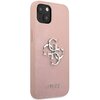 Etui GUESS Saffiano 4G Big Silver Logo do Apple iPhone 13 Różowy Kompatybilność Apple iPhone 13