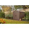 Domek narzędziowy KETER Darwin 6x8 Brązowy 190 x 244 x 221 cm Materiał Tworzywo sztuczne