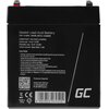 Akumulator GREEN CELL AGM59 4Ah 12V Pojemność wg. temperatury -15 °C - 65%