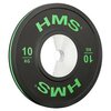 Zestaw obciążeń HMS Bumper BTBR SET (2x10/2x15/2x20/2x25 kg) Kolor Czarno-czerwony