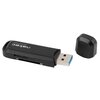 Czytnik kart pamięci NATEC Scarab 2 SD/MicroSD USB 3.0 Czarny Szerokość [mm] 19