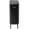 U Kosz na śmieci BRABANTIA 130625 Bo Touch Bin Hi 2 x 30L Czarny Pojemność [l] 60