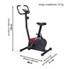 Rower magnetyczny EB FIT B590 Rodzaj roweru Pionowy