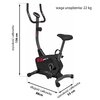 Rower magnetyczny EB FIT B580 Rodzaj roweru Pionowy