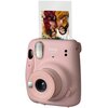 Aparat FUJIFILM Instax Mini 11 Różowy + Wkład 10 szt + Klamerki Led + Naklejki + Etui