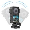 Obudowa do kamer Dji Action 2 PULUZ PU572B Wyposażenie Szybkozłączka
