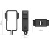 Obudowa do kamer Dji Action 2 PULUZ PU572B Kolor Czarny