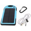 Powerbank solarny SETTY GSM036555 5000 mAh Niebieski Typ baterii Litowo-polimerowa