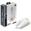 Mysz MSI Clutch GM11 Biały Typ myszy Optyczna