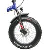 Rower elektryczny ARGENTO Fat Bi Max XL U17 20 cali Niebieski Gwarancja na ramę 24 miesiące