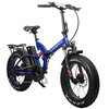 Rower elektryczny ARGENTO Fat Bi Max XL U17 20 cali Niebieski Rozmiar ramy [cal] 17