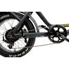 Rower elektryczny ARGENTO Fat MadMax S U22 20 cali Czarny Wyposażenie Karta gwarancyjna