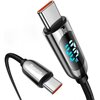 Kabel USB-C - USB-C BASEUS CATSK-C01 z wyświetlaczem LCD 100W 2 m Czarny Dedykowany model Urządzenia posiadające port USB Typ-C
